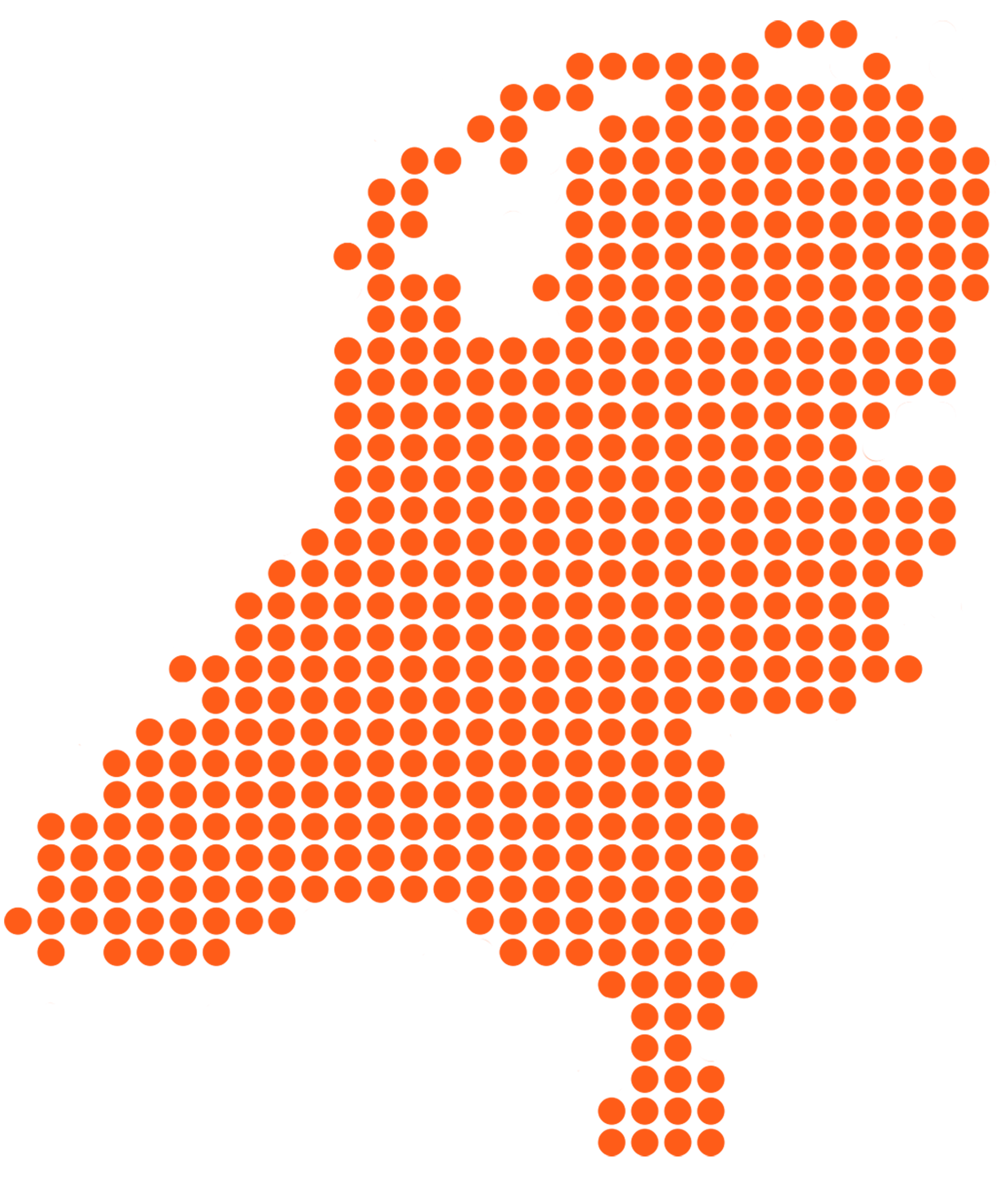 Kaart van Nederland